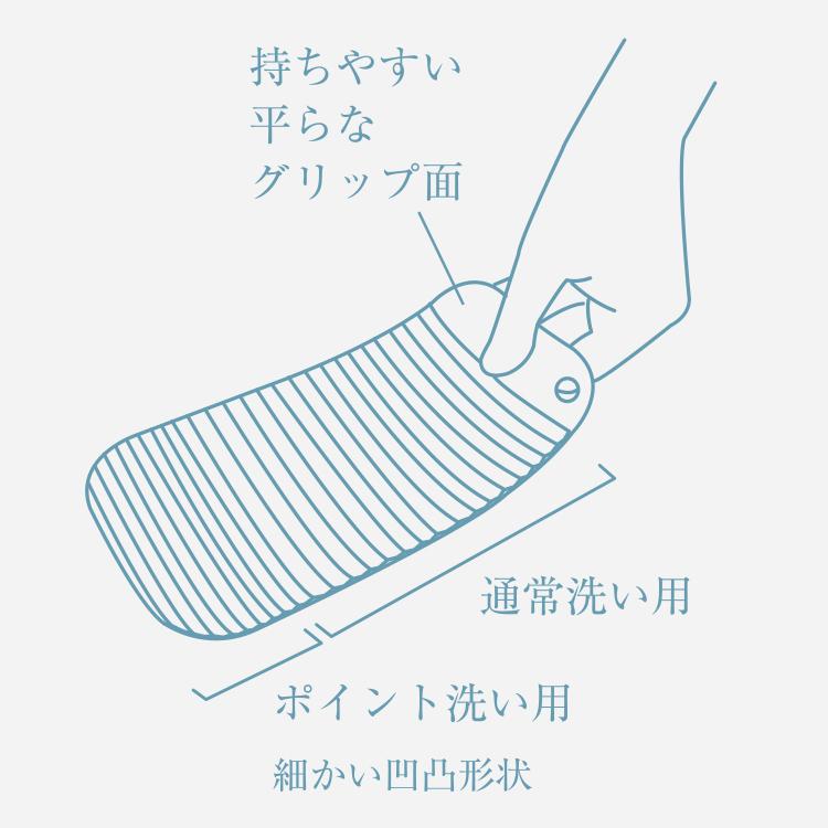 洗たく ミニサイズ ランドリー用品 洗濯用品 ウォッシュボード シンプル[AST両面使える洗濯板 ホワイト KEYUCA ケユカ] | KEYUCA | 05