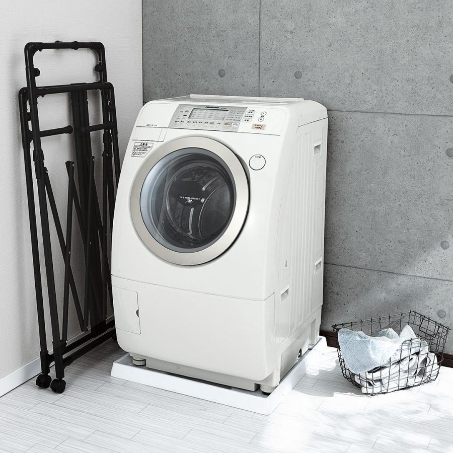 物干し キャスター付き スリム 収納 隙間 伸縮自在 竿｜ 【WEB限定】畳める多機能物干し  KEYUCA(ケユカ) | KEYUCA | 05