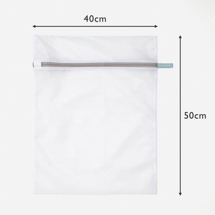 洗濯用品 洗濯物 洗濯用ネット ファスナーカバー付き ランドリー用品 衣類 シャツ シワ防止 [【WEB限定】AST洗濯ネット 角型6点セット KEYUCA ケユカ] | KEYUCA | 11