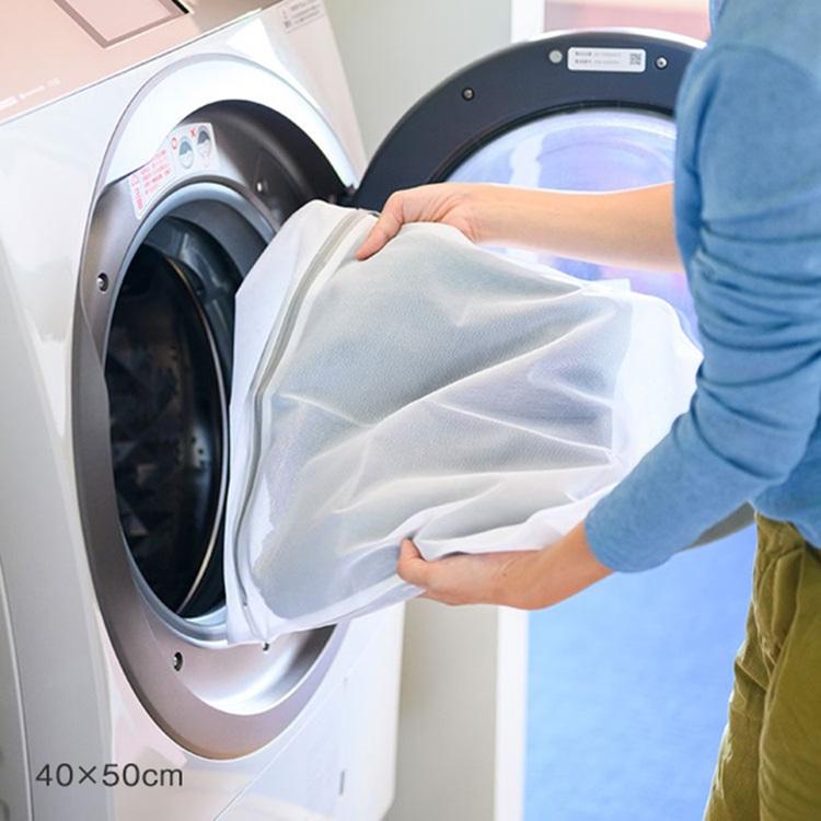 洗濯用品 洗濯物 洗濯用ネット ファスナーカバー付き ランドリー用品 衣類 シャツ シワ防止 [【WEB限定】AST洗濯ネット 角型6点セット KEYUCA ケユカ] | KEYUCA | 07