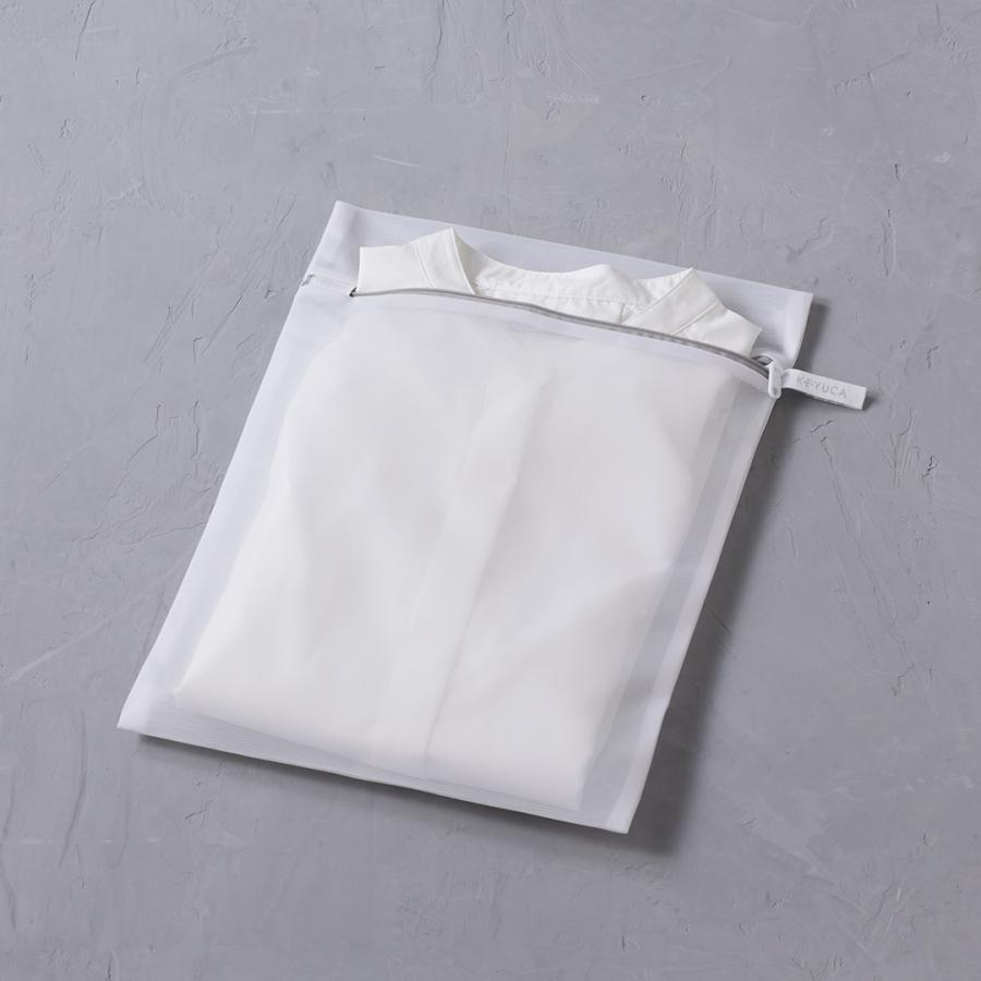 洗濯用品 洗濯物 洗濯用ネット ファスナーカバー付き ランドリー用品 衣類 シャツ シワ防止 [【WEB限定】AST洗濯ネット 角型6点セット KEYUCA ケユカ] | KEYUCA | 08