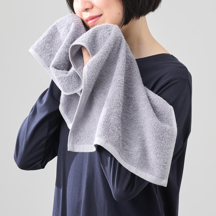 KEYUCA（ケユカ） フェイスタオル 抗菌 防臭 タオル 綿100% 無地 吸水