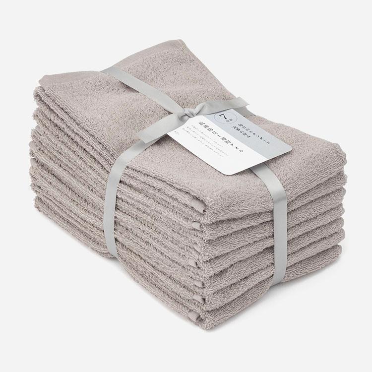 KEYUCA（ケユカ） フェイスタオル 抗菌 防臭 タオル 綿100% 無地