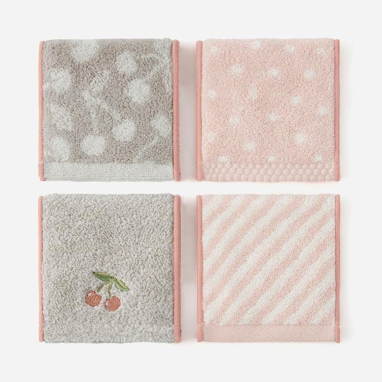 ハンカチタオル ハンカチ 子ども 幼児 ｜ 抗菌防臭Agキッズデイリーハーフハンカチ 4枚セット 10×20cm KEYUCA(ケユカ) | KEYUCA | 04