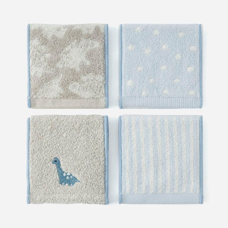 ハンカチタオル ハンカチ 子ども 幼児 ｜ 抗菌防臭Agキッズデイリーハーフハンカチ 4枚セット 10×20cm KEYUCA(ケユカ) | KEYUCA | 07