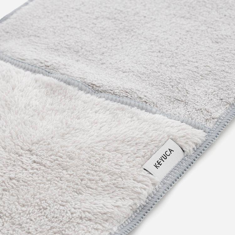 バス用品 子供用 湯上りタオル バスタオル 吸水性 無地 シンプル かわいい[吸水速乾 じぶんでふけるタオル KEYUCA ケユカ] | KEYUCA | 01