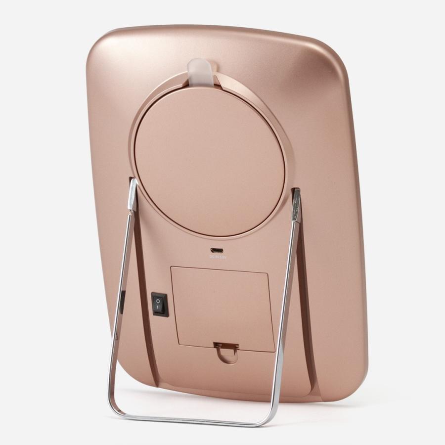 KEYUCA（ケユカ） 鏡 卓上ミラー 照明付き メイクミラー 化粧鏡 女優