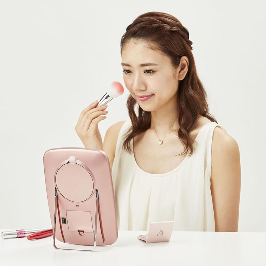 【新品・未開封】LED 化粧鏡 Amazon.co.jp: 化粧鏡 卓上 女優ミラー LEDライト タッチ式 無