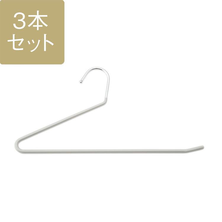 すべらない ハンガー スラックスハンガー パンツ ズボン スリム ｜ KEYUCA 滑らないハンガー パンツ用 グレー 3本セット ケユカ | KEYUCA
