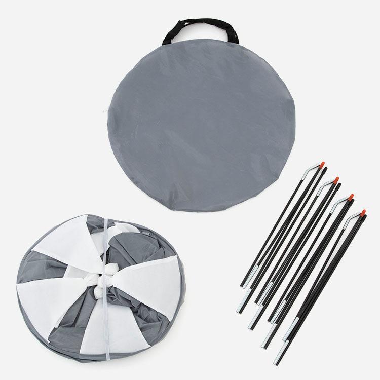 簡単組み立て 軽量 収納バッグ付き 窓付き メッシュ コンパクト シンプル おしゃれ[組み立てかんたん キッズテント スター KEYUCA ケユカ] | KEYUCA | 05