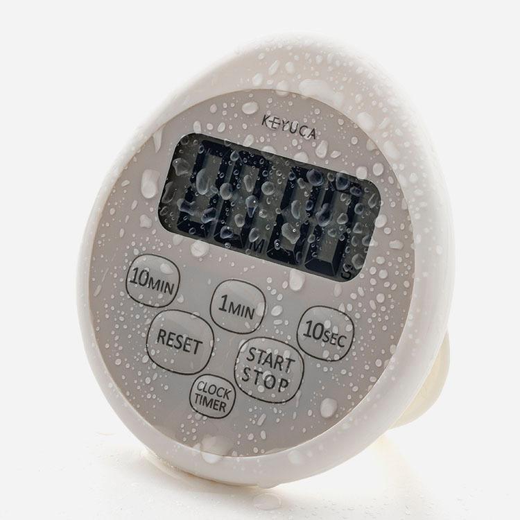 キッチン用品 キッチンツール キッチンタイマー 防水仕様 時計 タイマー 防水 マグネット [時計付き防水タイマー KEYUCA ケユカ] | KEYUCA | 02