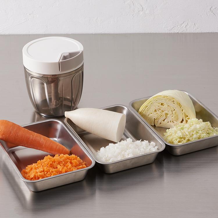 KEYUCA（ケユカ） みじん切り器 フードチョッパー フードプロセッサー