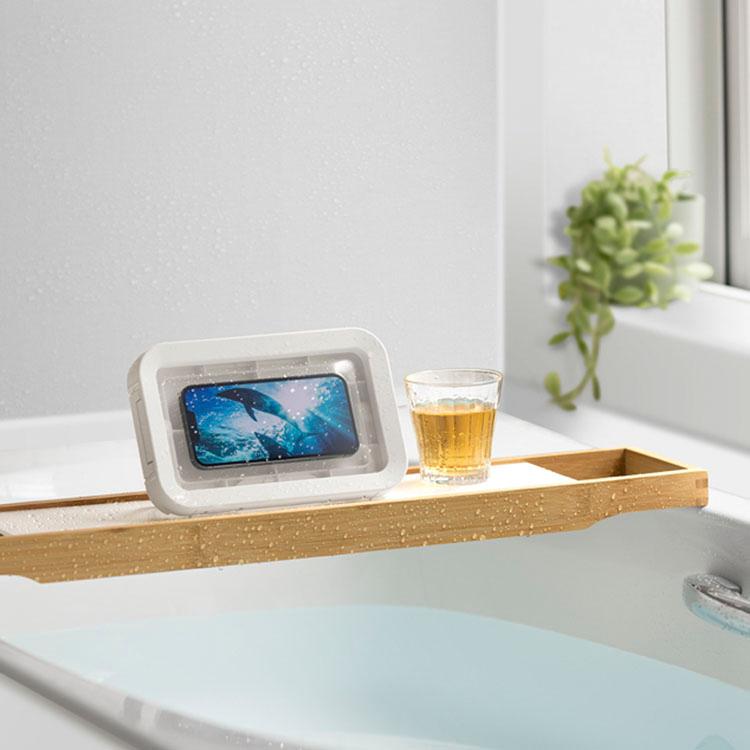 防水ケース 貼り付け スマホ スマートフォン スタンド 防水カバー [【WEB限定】 マグネット防水スマホスタンド KEYUCA ケユカ] |  | 07