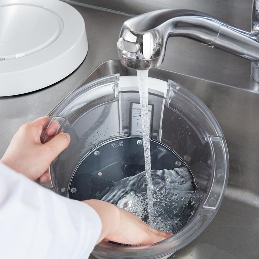 加湿器 超音波式 6~10畳 リビング 寝室 インテリア おしゃれ ｜ 洗いやすくて自分で乾く お手入れかんたん加湿器(MIST350) ホワイト KEYUCA(ケユカ) | KEYUCA | 13