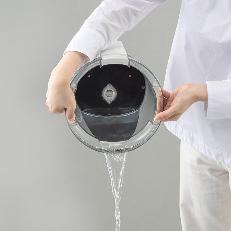 加湿器 超音波式 6~10畳 リビング 寝室 インテリア おしゃれ ｜ 洗いやすくて自分で乾く お手入れかんたん加湿器(MIST350) ホワイト KEYUCA(ケユカ) | KEYUCA | 14