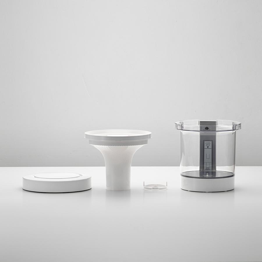 加湿器 超音波式 6~10畳 リビング 寝室 インテリア おしゃれ ｜ 洗いやすくて自分で乾く お手入れかんたん加湿器(MIST350) ホワイト KEYUCA(ケユカ) | KEYUCA | 04