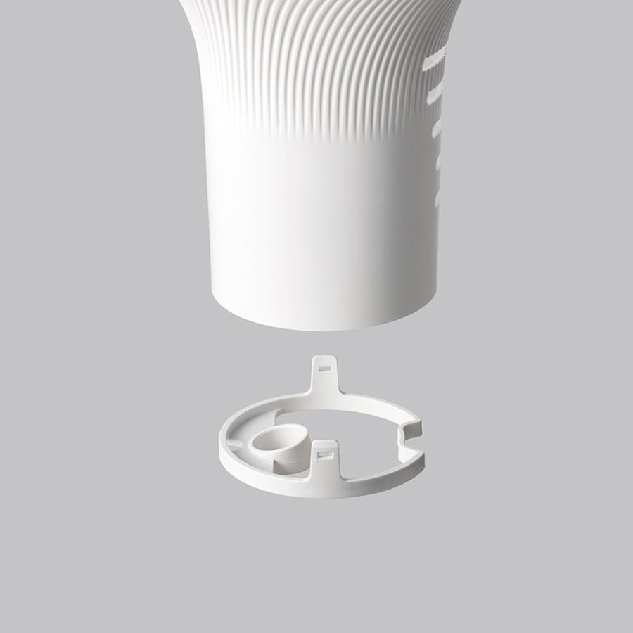 加湿器 超音波式 6~10畳 リビング 寝室 インテリア おしゃれ ｜ 洗いやすくて自分で乾く お手入れかんたん加湿器(MIST350) ホワイト KEYUCA(ケユカ) | KEYUCA | 08