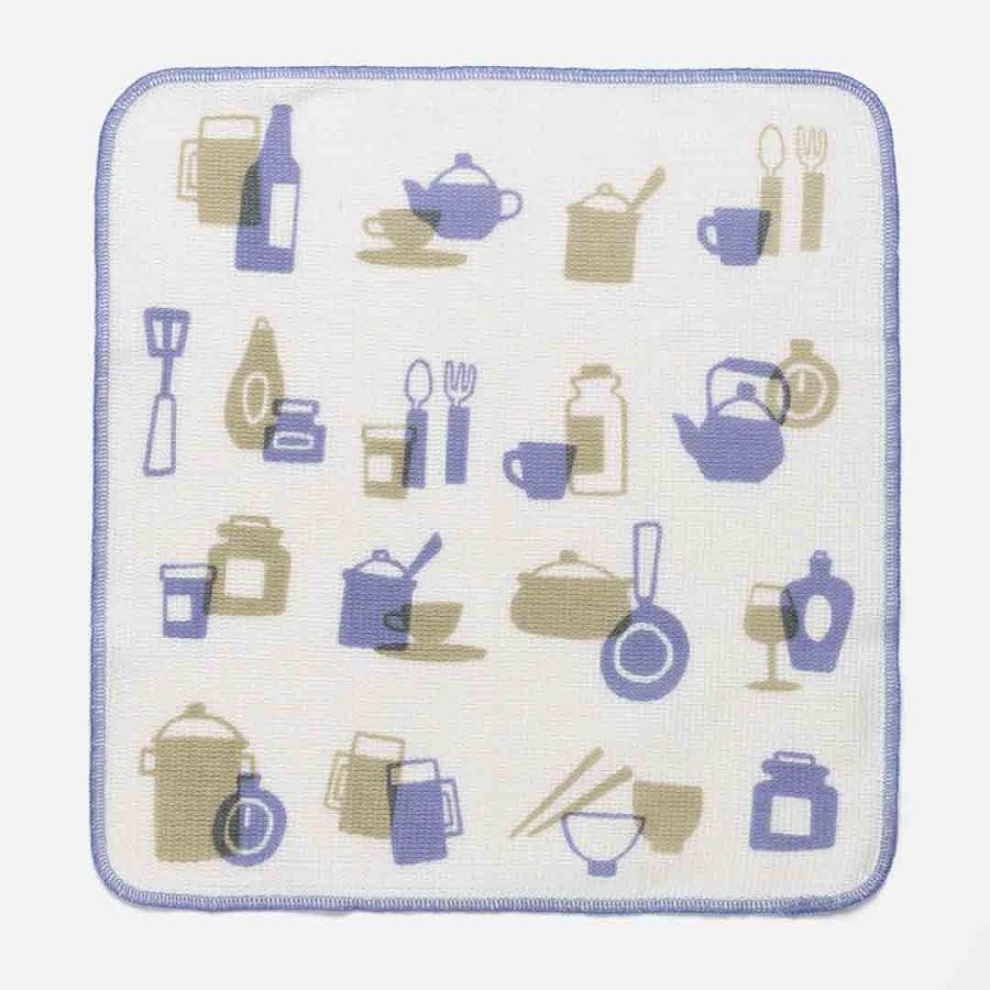 [日本製] DishCloth2 クロス 2枚セット イエロー×パープル 約35×35cmKEYUCA(ケユカ) (グッドプライス) | KEYUCA | 02