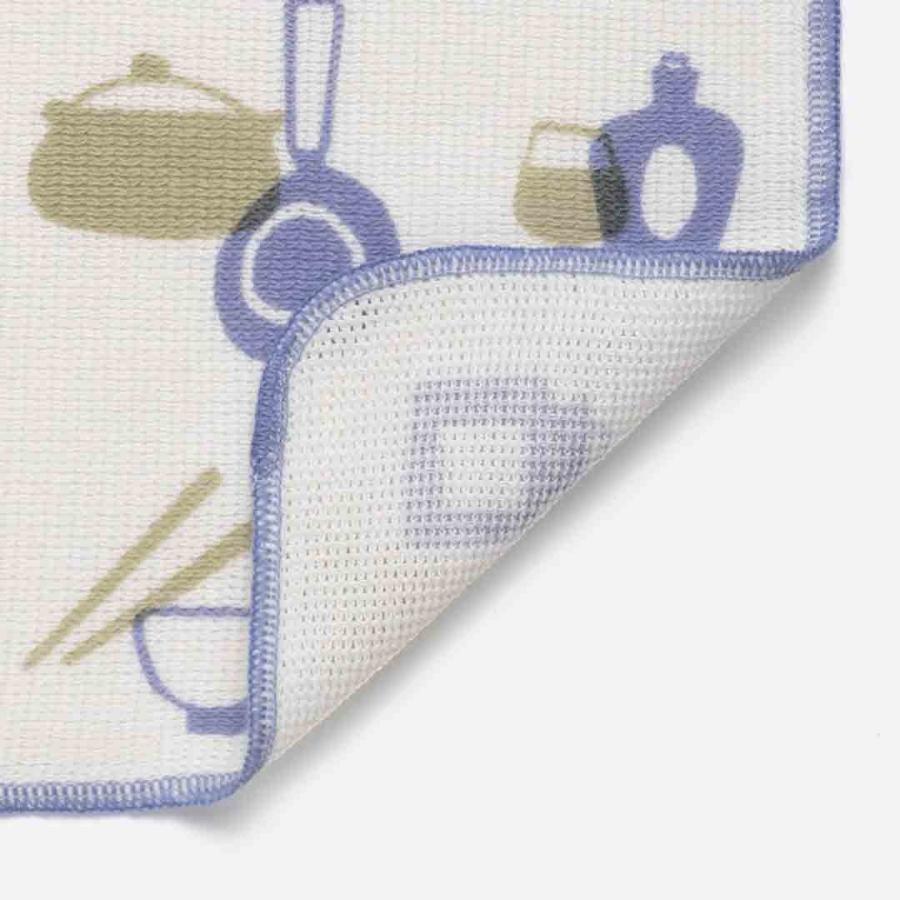 [日本製] DishCloth2 クロス 2枚セット イエロー×パープル 約35×35cmKEYUCA(ケユカ) (グッドプライス) | KEYUCA | 04