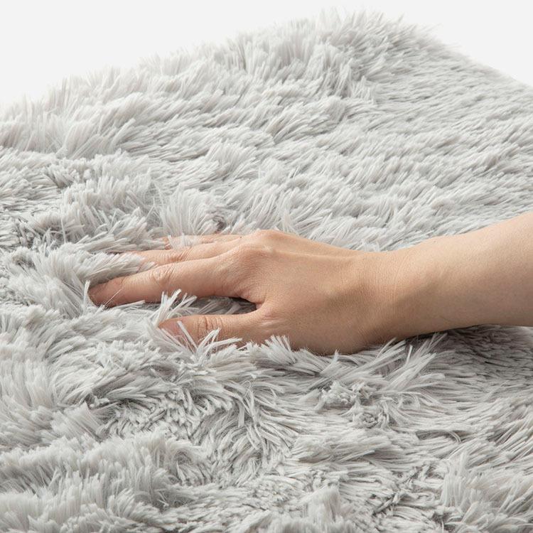 キッチン用品 台所用品 台所マット ラグマット キッチンラグ 滑り止め付き[シャギーキッチンマット 50×240cm グレー KEYUCA ケユカ] | KEYUCA | 01