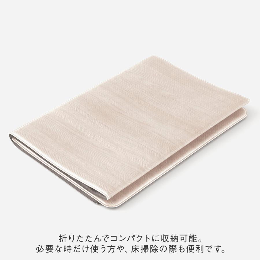 キッチンマット マット 台所マット キッチンラグ キッチン ｜ 拭けるキッチンマット木目 45×240cm アイボリー | 抗菌 防カビ 防炎 KEYUCA(ケユカ) | KEYUCA | 04