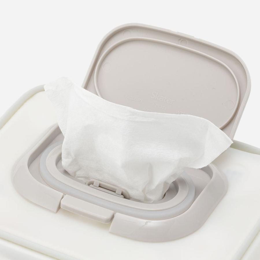 ウェットティッシュ ポーチ 抗菌 フタ付き おしりふき ポーチ ワンプッシュ パッキン 乾きにくい ストラップ付 ｜ KEYUCA ウェットシート用ポーチ ケユカ | KEYUCA | 01