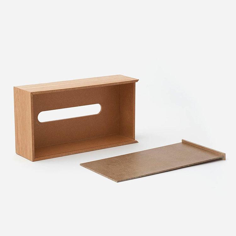 KEYUCA（ケユカ） ティッシュケース ティッシュボックスケース 木製