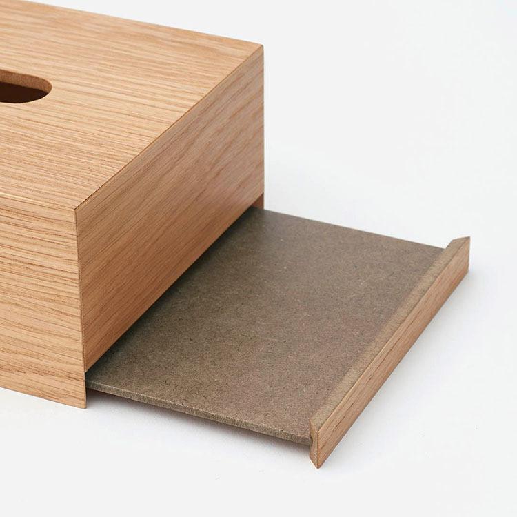 KEYUCA（ケユカ） ティッシュケース ティッシュボックスケース 木製