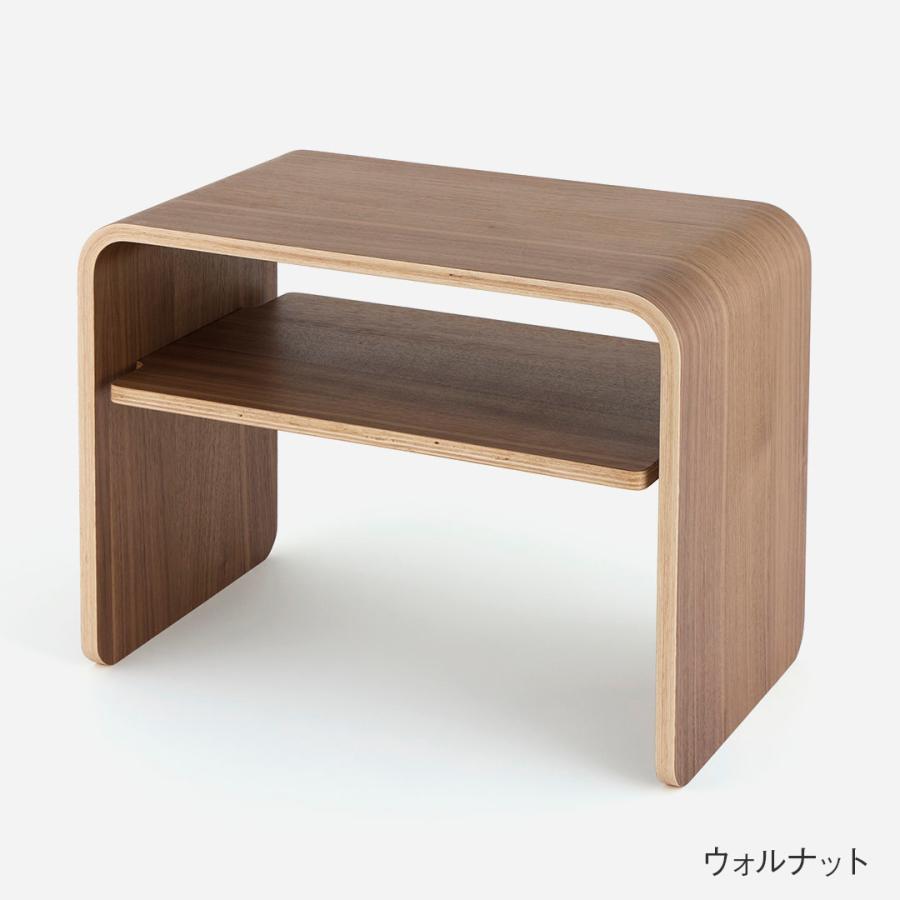 KEYUCA（ケユカ） サイドテーブル 日本製 2way コの字 木製 おしゃれ