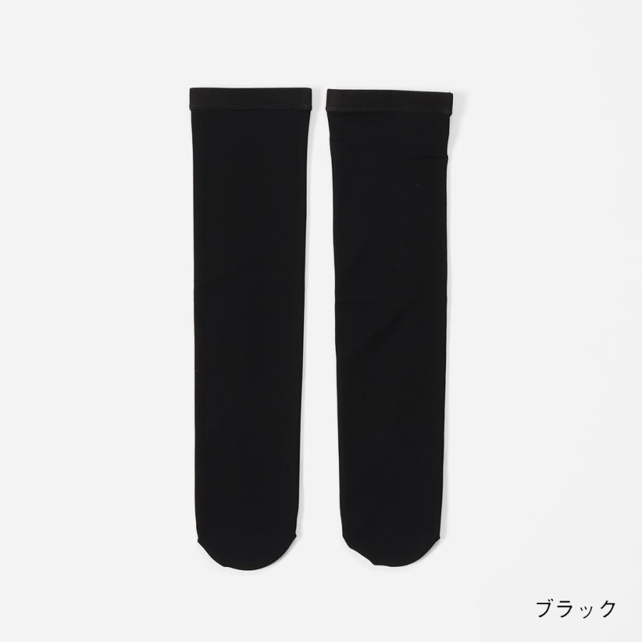 靴下 ソックス 透け感 レディース おしゃれ  通販|d 薄見えフェイク靴下 60デニール ブラック|ソックス|靴下  KEYUCA(ケユカ) | KEYUCA | 01