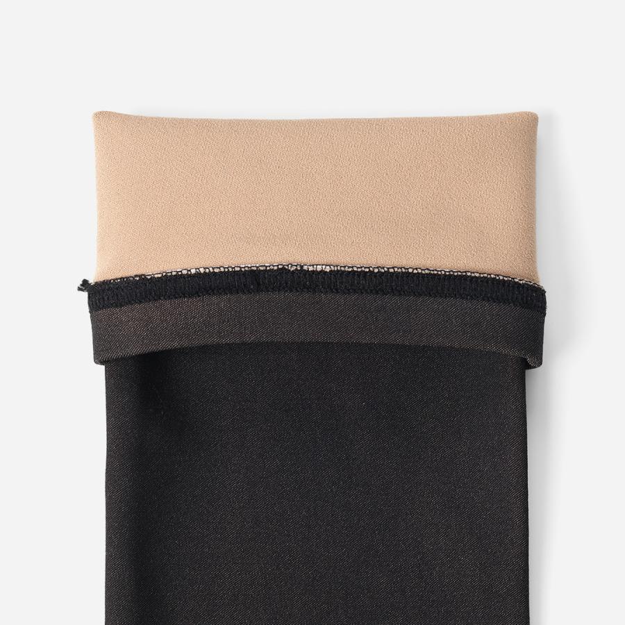 靴下 ソックス 透け感 レディース おしゃれ  通販|d 薄見えフェイク靴下 130デニール ブラック|ソックス|靴下  KEYUCA(ケユカ) | KEYUCA | 04