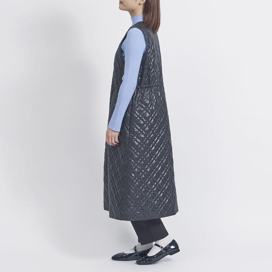 レディース 新作 ジャンパースカート ワンピース ジレ 防汚 撥水 すごナノ撥水 ｜ 【すごナノ撥水】デザインキルトジャンパースカートジレ  KEYUCA(ケユカ) | KEYUCA | 02