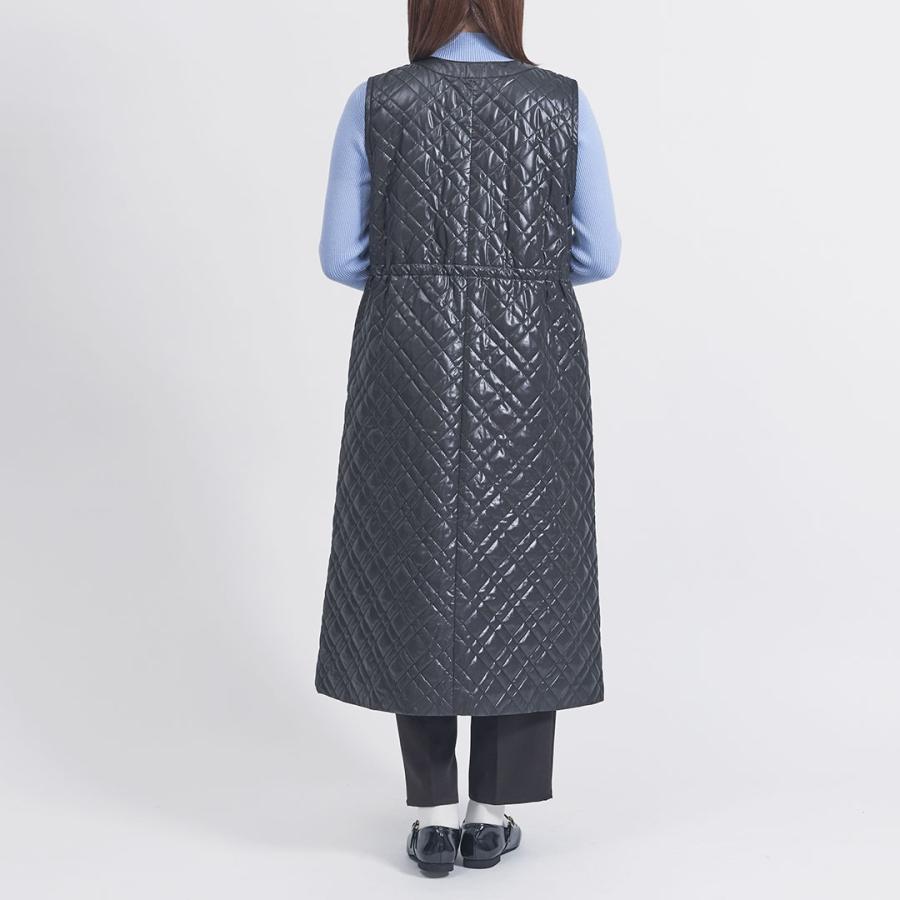 レディース 新作 ジャンパースカート ワンピース ジレ 防汚 撥水 すごナノ撥水 ｜ 【すごナノ撥水】デザインキルトジャンパースカートジレ  KEYUCA(ケユカ) | KEYUCA | 03