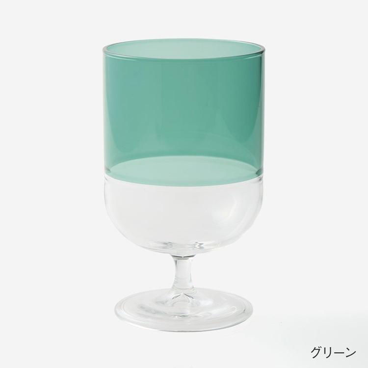 KEYUCA（ケユカ） コップ グラス カップ ガラス 耐熱ガラス レンジ可 食洗機可｜ ツートーン耐熱ゴブレット : KEYUCA ...