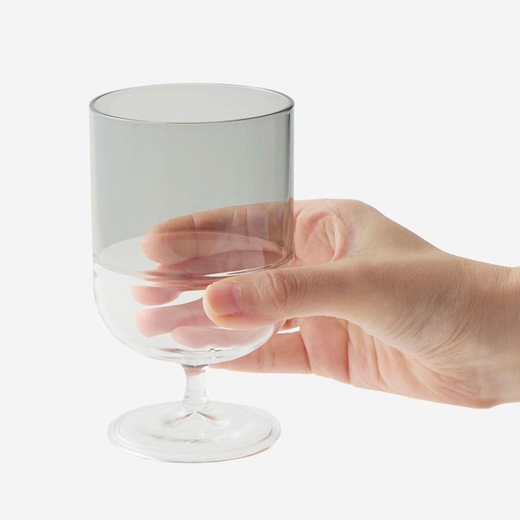 KEYUCA（ケユカ） コップ グラス カップ ガラス 耐熱ガラス レンジ可 食洗機可｜ ツートーン耐熱ゴブレット : KEYUCA ...