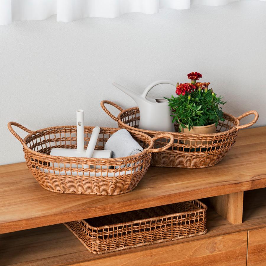 KEYUCA（ケユカ） 収納BOX 箱 ケース 樹脂製 バスケット ｜ 洗えるPP