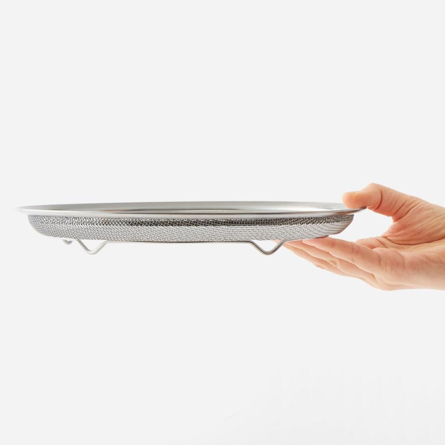キッチン用品 調理器具 調理用具 ステンレス 水切り ざる 無地 シンプル ｜ Loozaストレーナー23cm 浅型  KEYUCA(ケユカ) | KEYUCA | 05