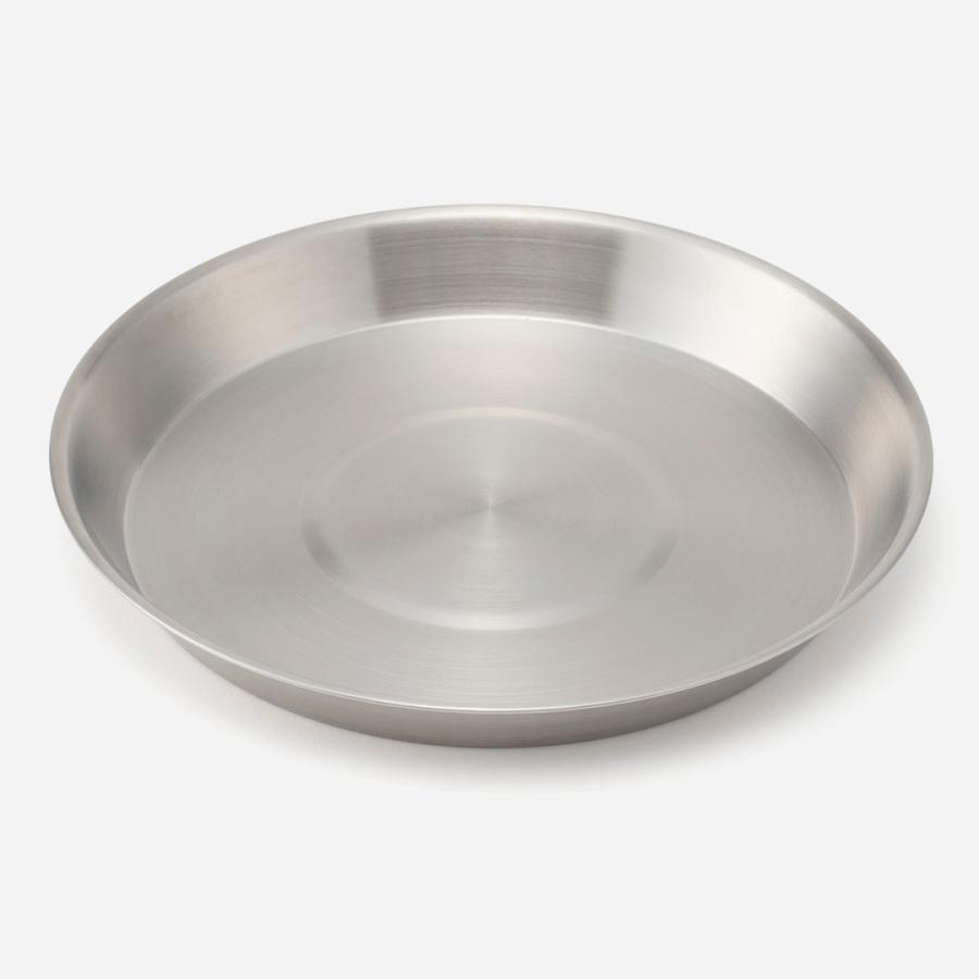 お皿 円形 食器 シンプル プレート 取り皿 とり皿 ｜ Loozaステンレスプレート24cm  KEYUCA(ケユカ) | KEYUCA | 01
