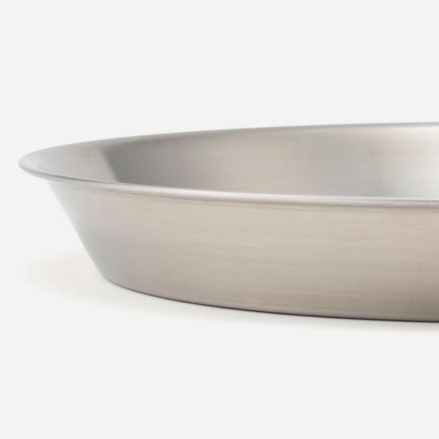 お皿 円形 食器 シンプル プレート 取り皿 とり皿 ｜ Loozaステンレスプレート24cm  KEYUCA(ケユカ) | KEYUCA | 02