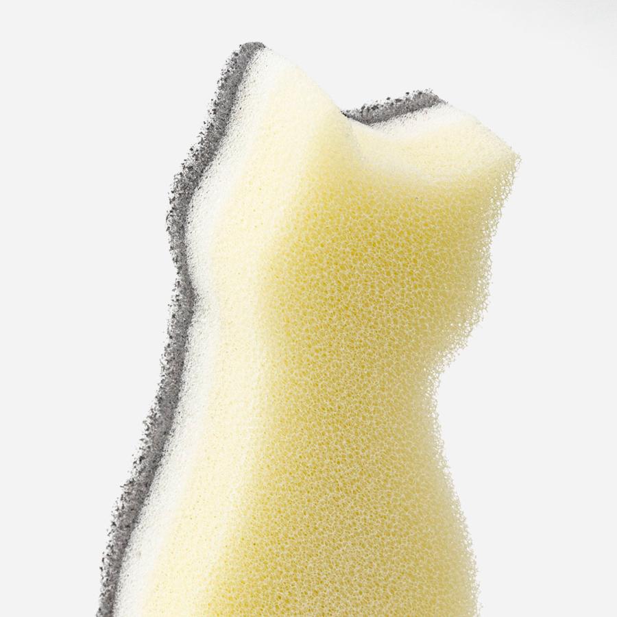 国産 食器洗い キッチン雑貨 可愛い 猫 研磨剤不使用 防臭加工 ｜ socio 抗菌スポンジ ネコ  KEYUCA(ケユカ) | KEYUCA | 04