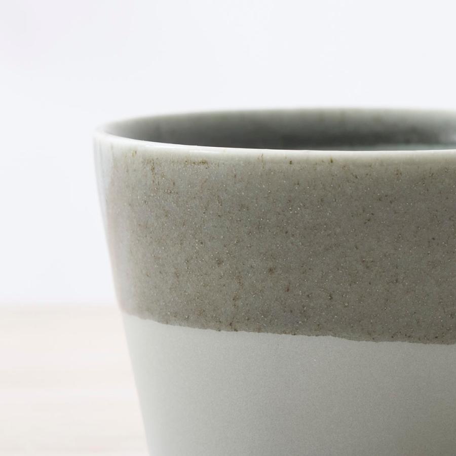 KEYUCA（ケユカ） 国産 コップ マグカップ 食器 かわいい コーピーカップ スープカップ 食洗機可 ｜ 【美濃焼】砂目掛分けマグ ...