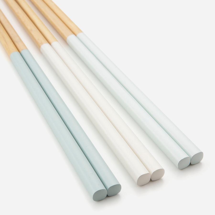 国産 お箸 カトラリー シンプル かわいい フェミニン 食洗機可 ｜ 食洗 ハーモニーカラー三膳箸  KEYUCA(ケユカ) | KEYUCA | 05