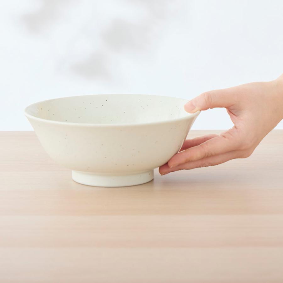 KEYUCA（ケユカ） 麺鉢 丼ぶり 19cm 日本製 電子レンジ対応 食洗機対応