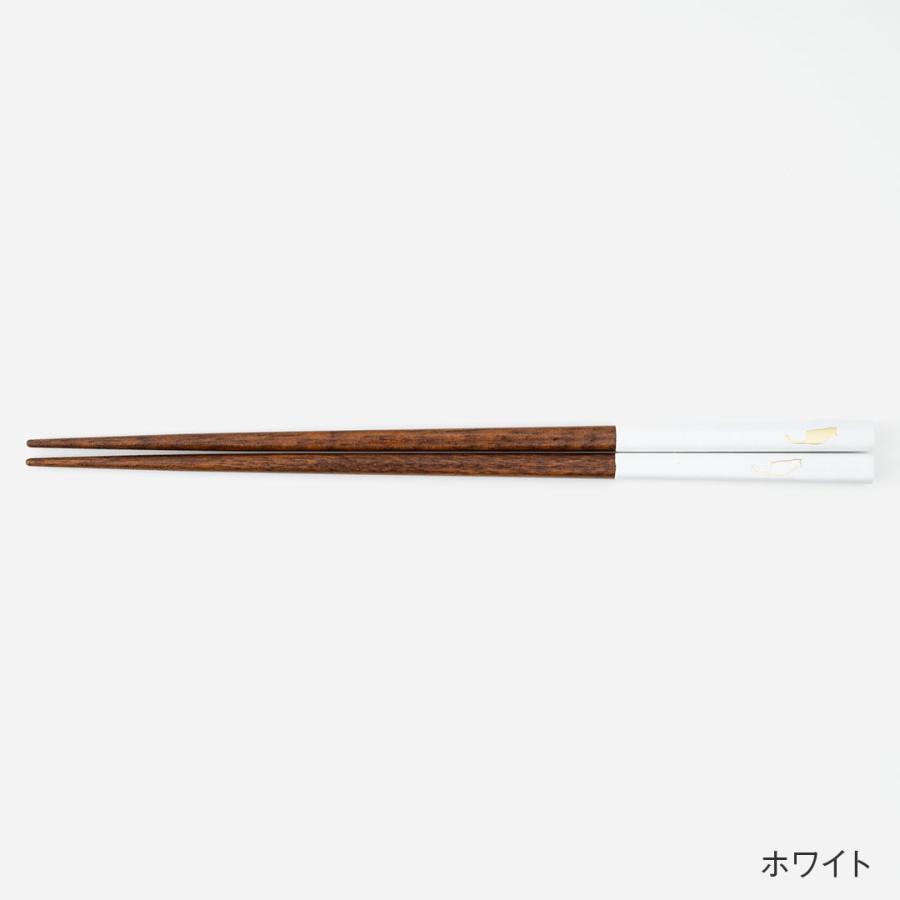 国産 天然木 カトラリー シンプル 可愛い 猫 食洗機可 ｜ 食洗 箔ねこ箸  KEYUCA(ケユカ) | KEYUCA | 02
