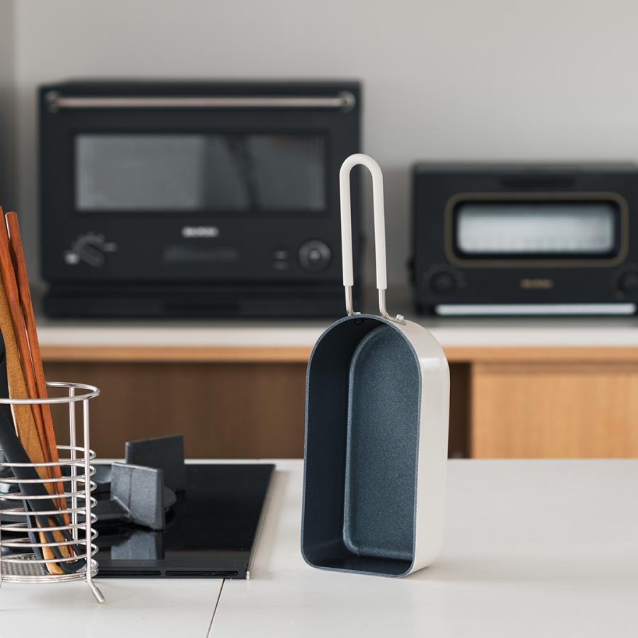 鍋 フライパン キッチン用品 調理器具 直火 無地 シンプル ｜ 立つスティックパン ライトグレー  KEYUCA(ケユカ) | KEYUCA | 07