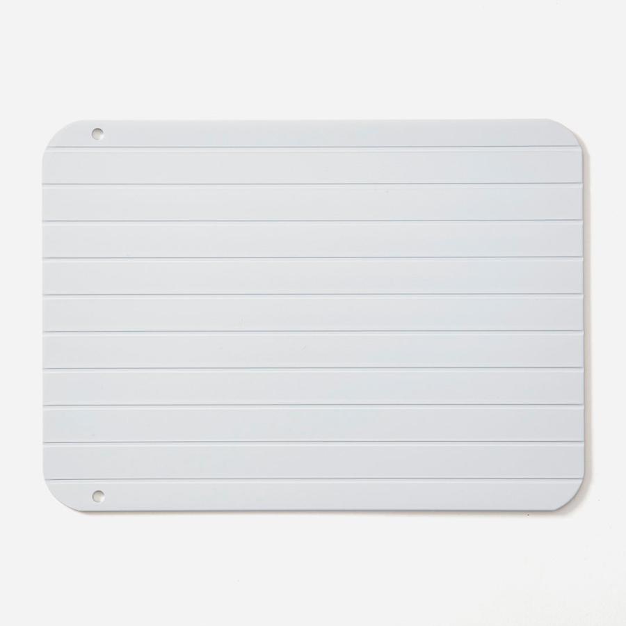 置くだけ解凍 急速解凍 自然解凍 調理器具 キッチン用品 時短 ｜ 食洗 粗熱取りもできる解凍プレートS アイボリーホワイト  KEYUCA(ケユカ) | KEYUCA | 01