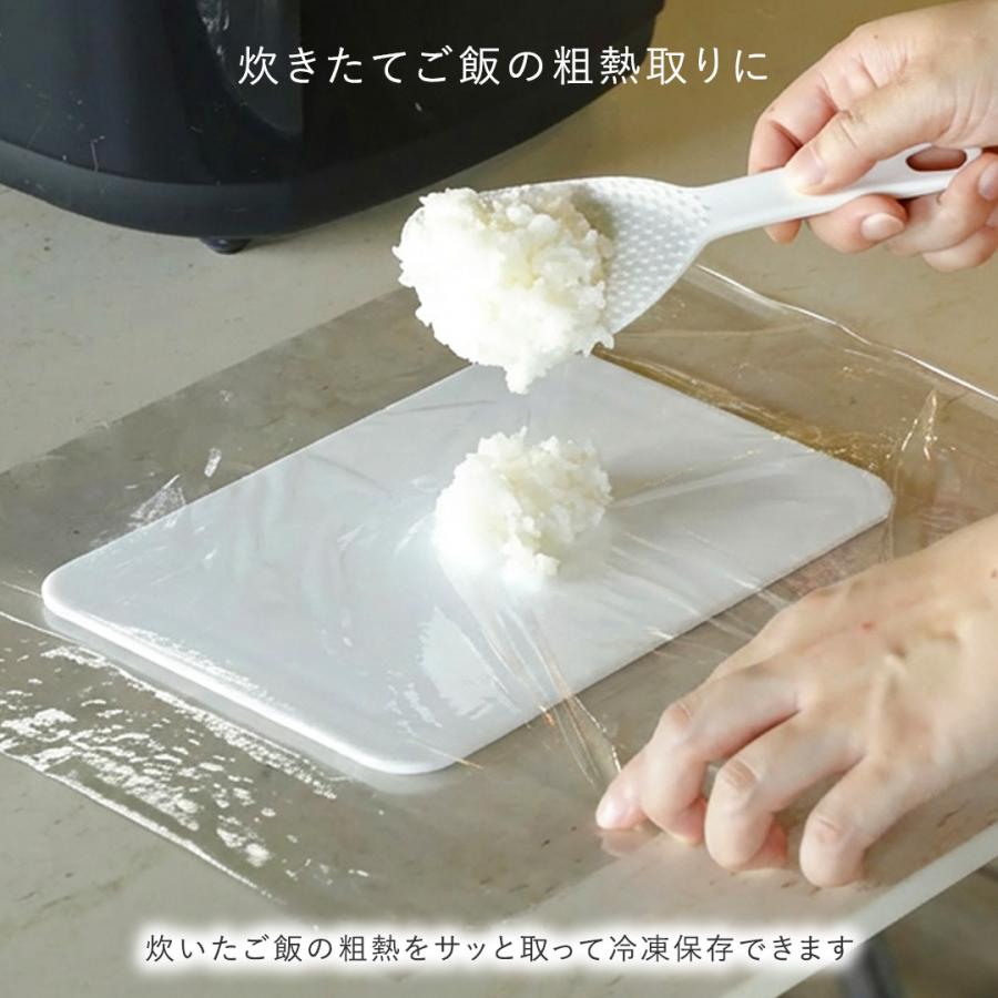 置くだけ解凍 急速解凍 自然解凍 調理器具 キッチン用品 時短 ｜ 食洗 粗熱取りもできる解凍プレートS アイボリーホワイト  KEYUCA(ケユカ) | KEYUCA | 06