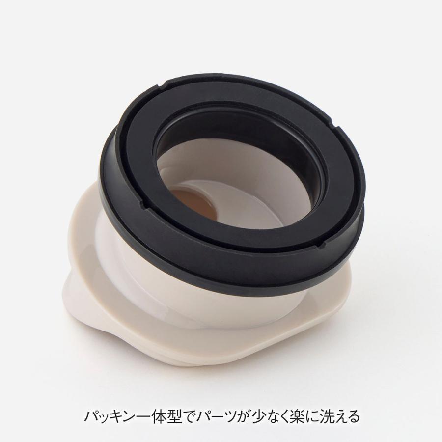 水筒 大人 レディース メンズ オシャレ シンプル 食洗機可 ｜ 食洗 楽に洗えるワンタッチステンレスボトル 470ml  KEYUCA(ケユカ) | KEYUCA | 05