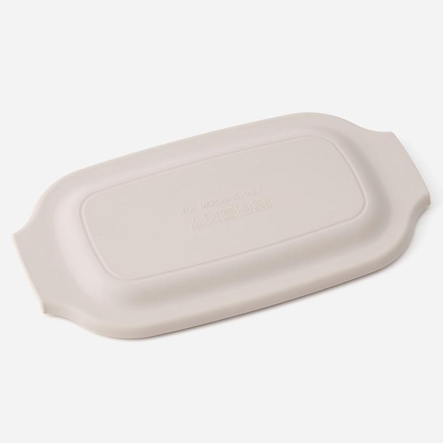 キッチン用品 電子レンジ用品 調理器具 直火並み 蒸し器 時短 食洗機可 ｜ 【電子レンジ専用】簡単レンジグリル スリム2連 ウォームグレー  KEYUCA(ケユカ) | KEYUCA | 09