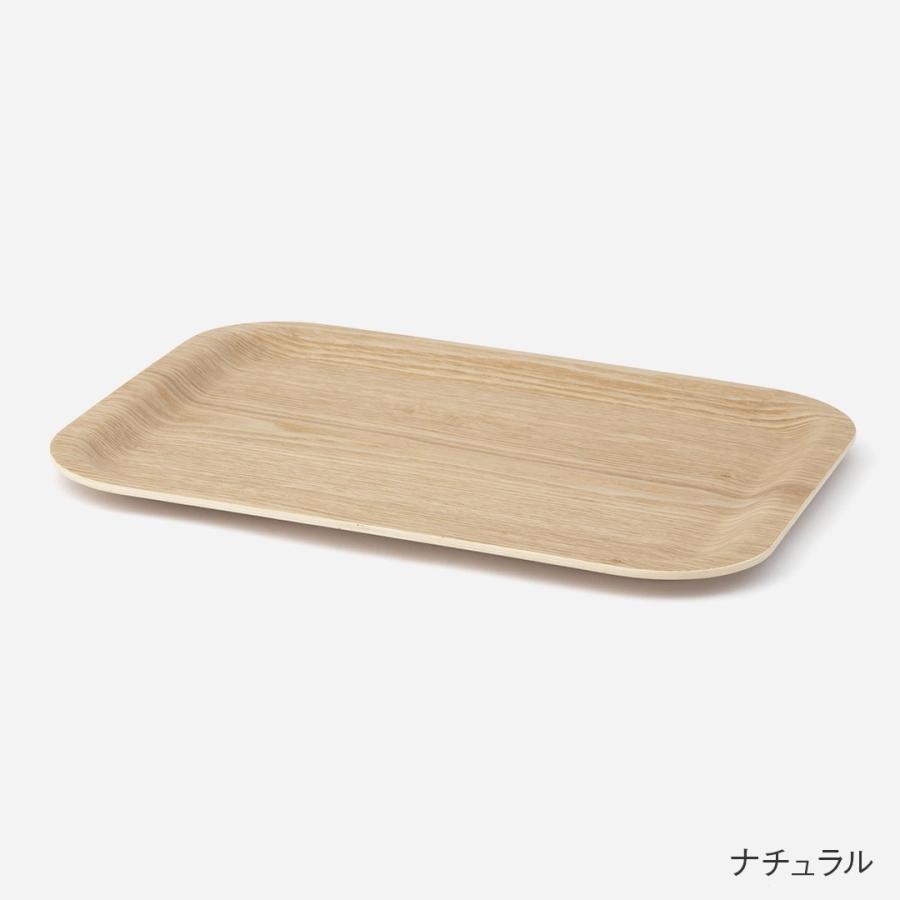 KEYUCA（ケユカ） トレイ お盆 滑らない 木製 33cm ランチョン 天然木